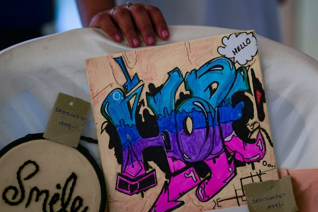 JD Institute Cochinu2019s Tanisi Sale Event by students Pop art Wall Decor 1