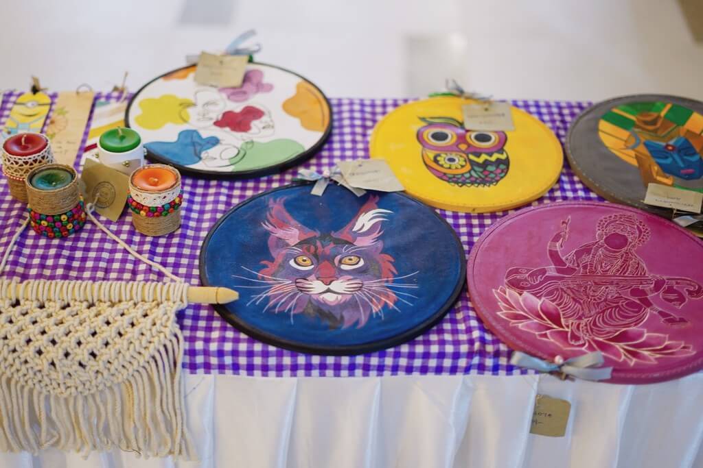 JD Institute Cochinu2019s Tanisi Sale by students handmade creative products