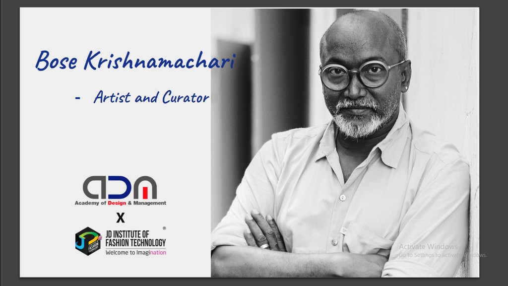 Art Movements A Talk by Shri Bose Krishnamachari Academy of Design and Management
