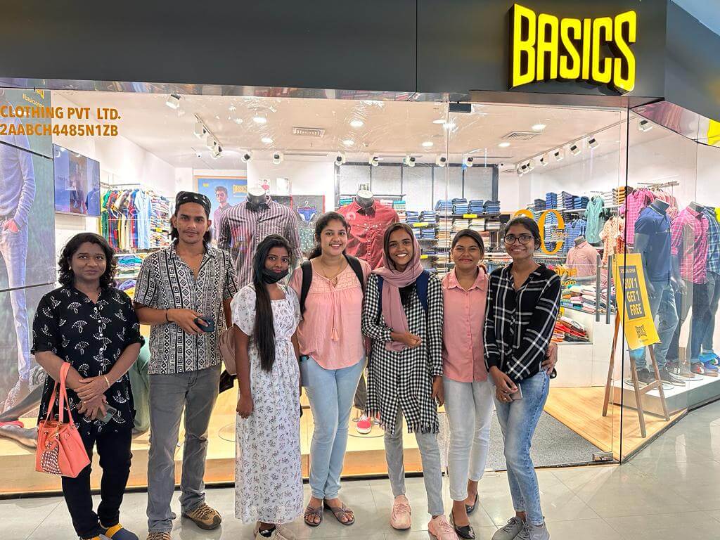 Visual Merchandising Store Visits to Oberon Mall by Diploma in Fashion Design students