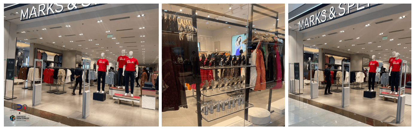 Lulu Mall Retail outlet Visit by Fashion department Students of ADM