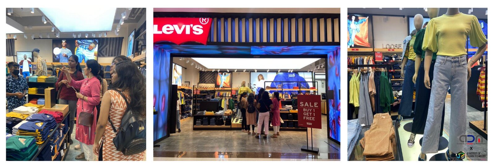 Retail store visits by the MSc FDM batch Academy of Design and Management