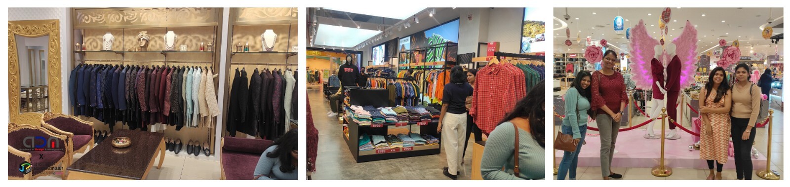 Retail store visits by the MSc FDM batch Academy of Design and Management